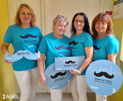Zdravotníčky z Nemocnice AGEL Zlaté Moravce vyzývajú mužov k väčšej starostlivosti o vlastné zdravie